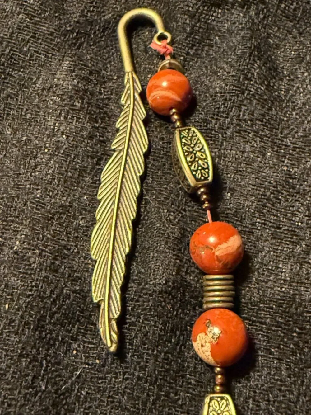 Autumn Garden Beaded Bookmark — Handmade by Sea & Soul Designs